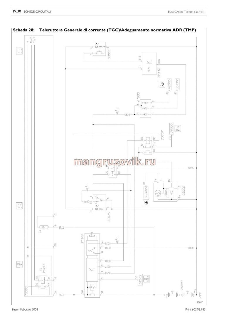 Схема электрооборудования