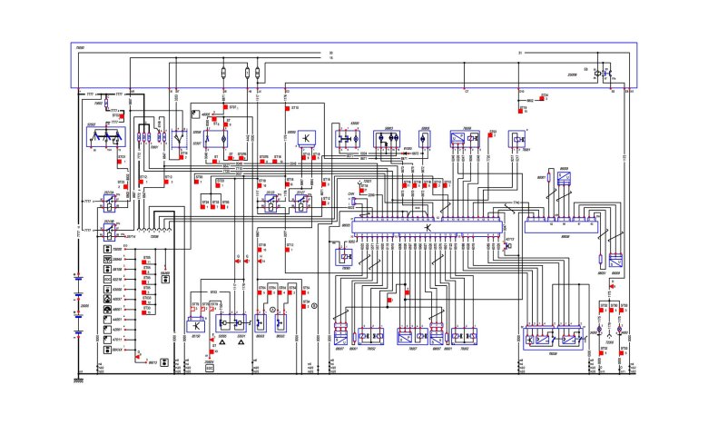 Ситроен с4 схема электрооборудования