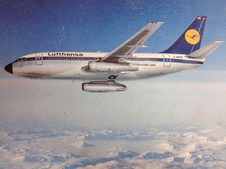 Lufthansa старые самолеты