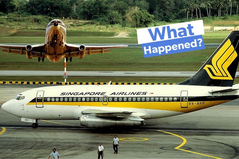 Singapore airlines boeing 737