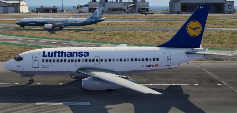 Boeing 737 500 lufthansa