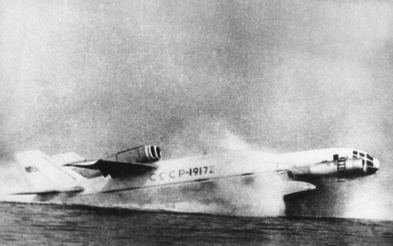 Экраноплан каспийский монстр