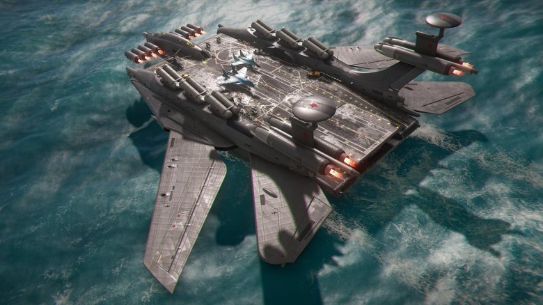 Ударный экраноплан \ лунь\