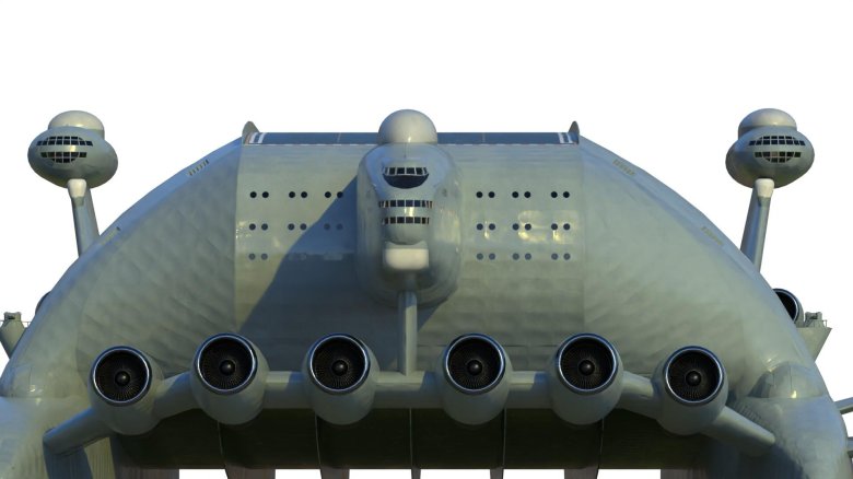 Экраноплан-авианосец бартини