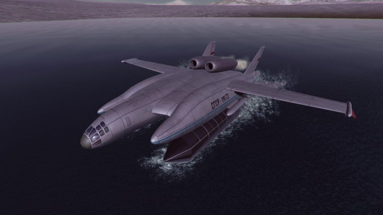 Лунь экраноплан