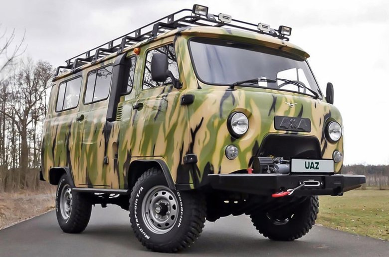 Уаз буханка трофи