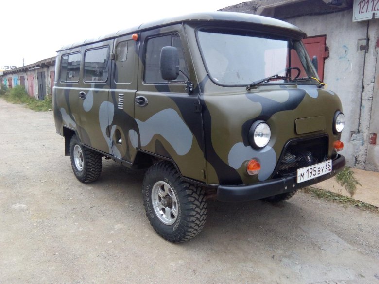 Уаз 452 хаки