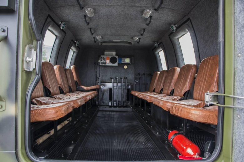 Вездеход витязь салон