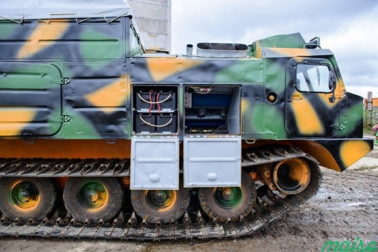 Гусеничный вездеход дт-30п витязь