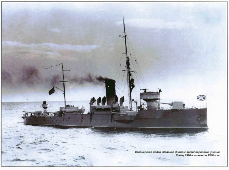Канонерская лодка красное знамя