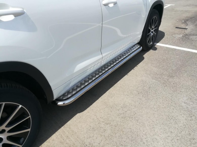 Пороги toyota highlander 2014