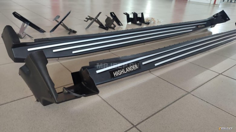 Пороги для toyota highlander