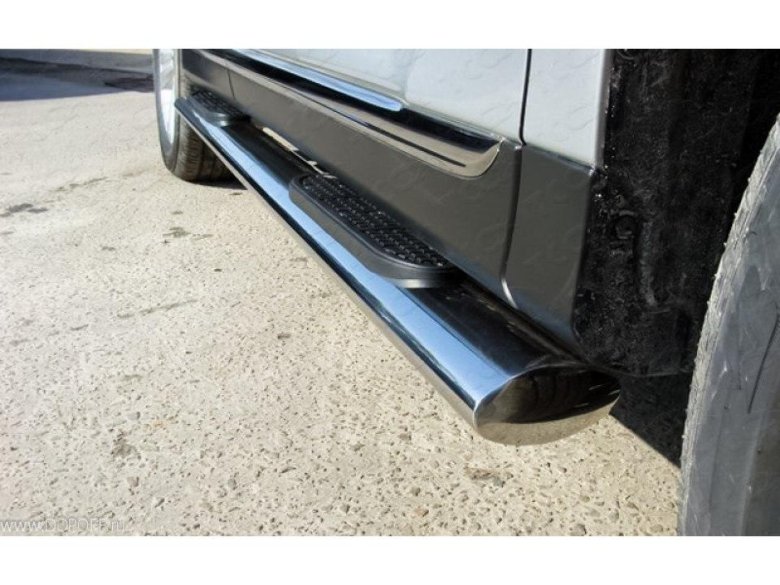 Пороги трубы тойота хайлендер