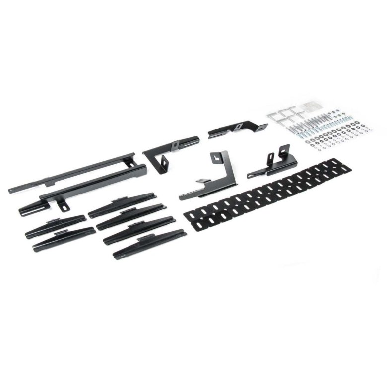 Комплект крепежа к порогам rival для volkswagen