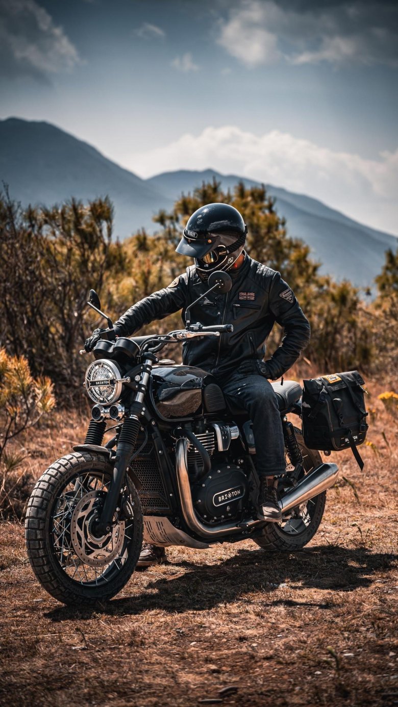 Triumph street scrambler