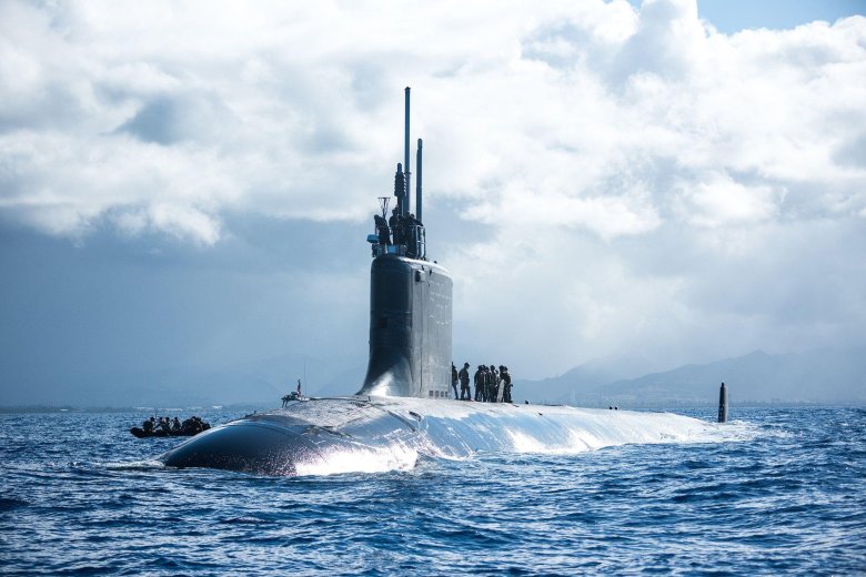 Virginia class attack submarine