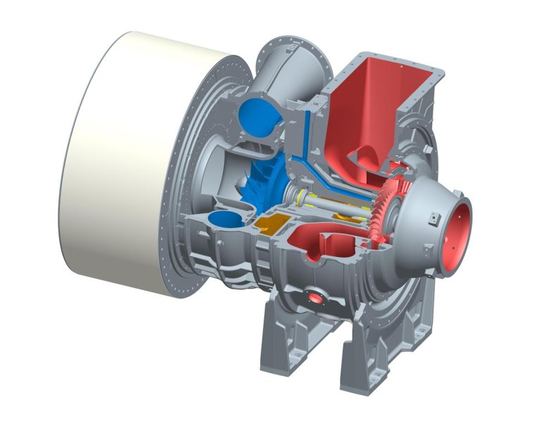 Турбокомпрессор vtr 350 судового дизеля