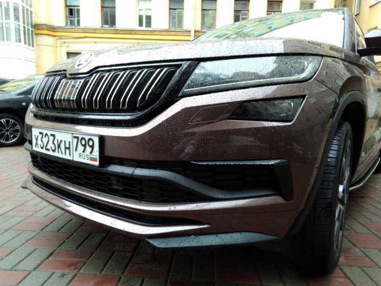 Skoda kodiaq обвес