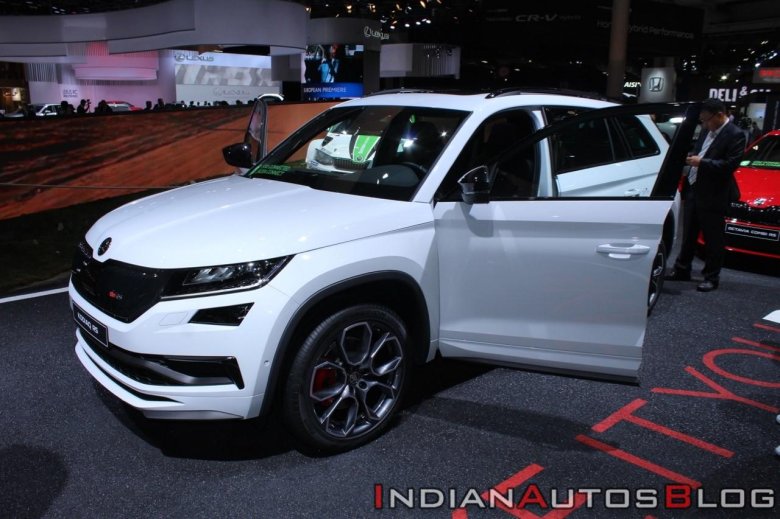 Skoda kodiaq white