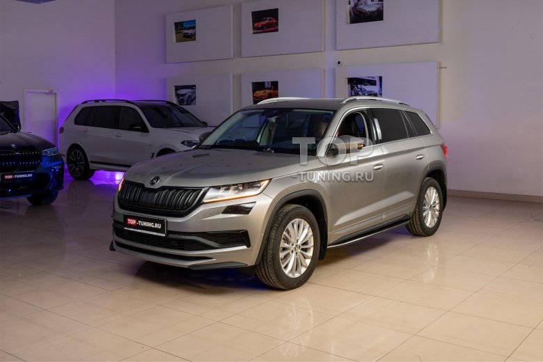 Skoda kodiaq 2016 — 2022 i серый