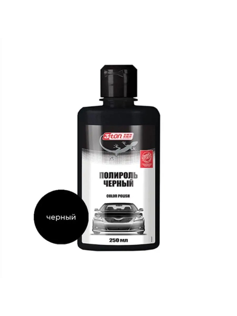 Тк - 201 полироль кузова с воском черная 250 мл.