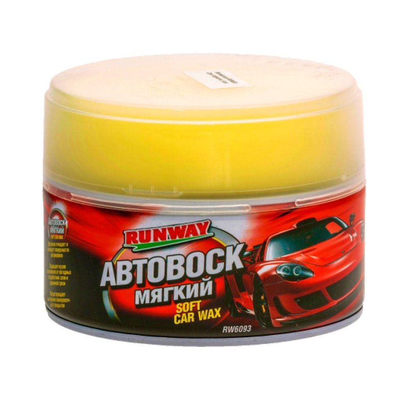 Воск для автомобиля runway мягкий автовоск 1 шт