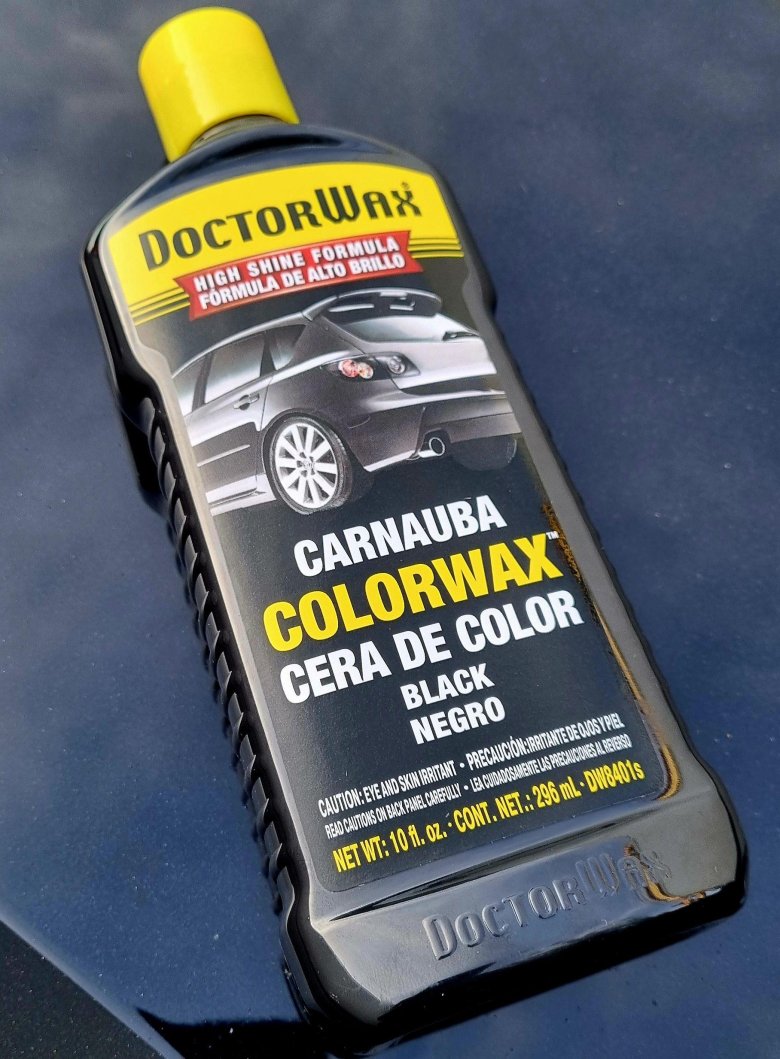 Цветной полироль с полифлоном doctorwax