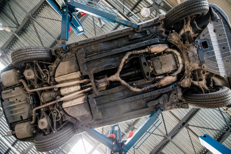 Infiniti fx37 днище