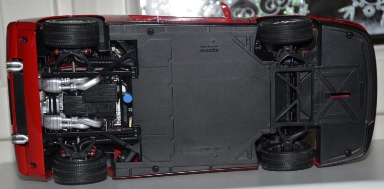 Феррари ф40 днище