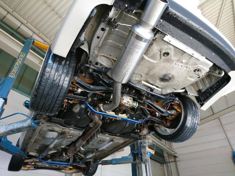 Днище автомобиля