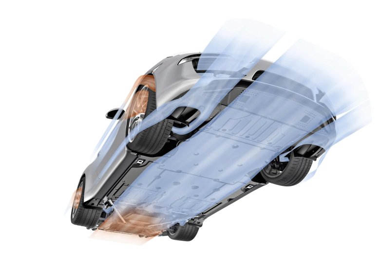 Порше 911 днище