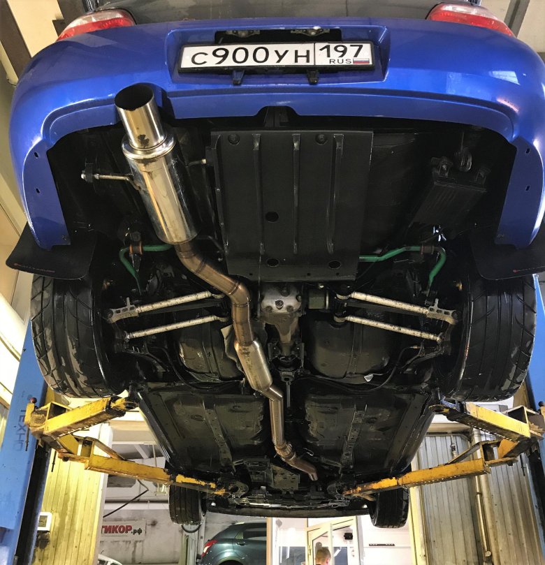 Subaru impreza wrx sti днище