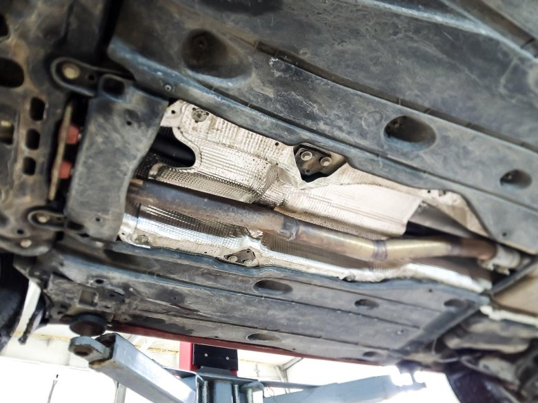 Дно шкода октавия а7