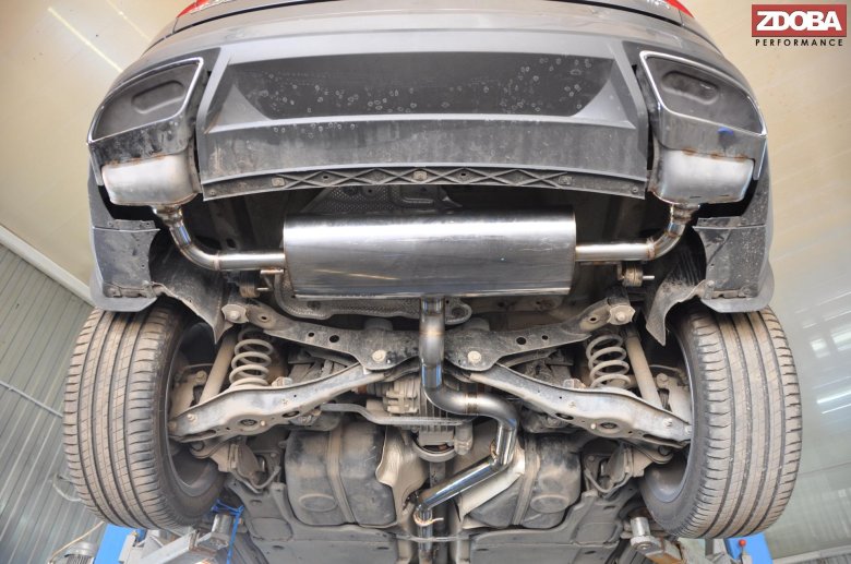 Выхлоп тигуан 2