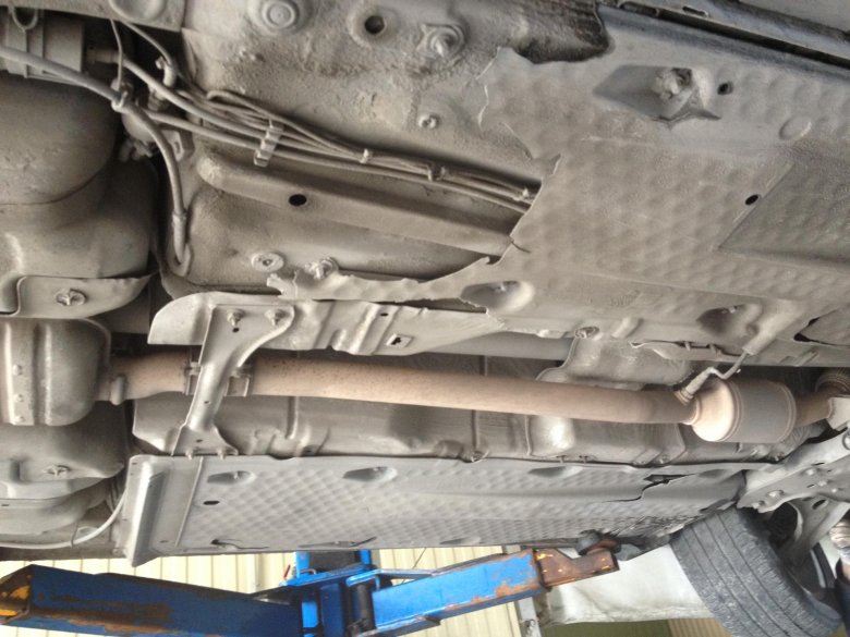 Выхлопная система skoda octavia a5 1.8 tsi