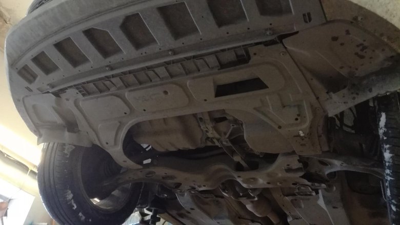 Защита днища октавия а7