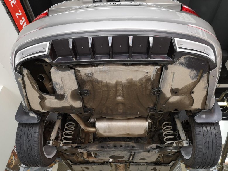 Выхлоп октавия а7