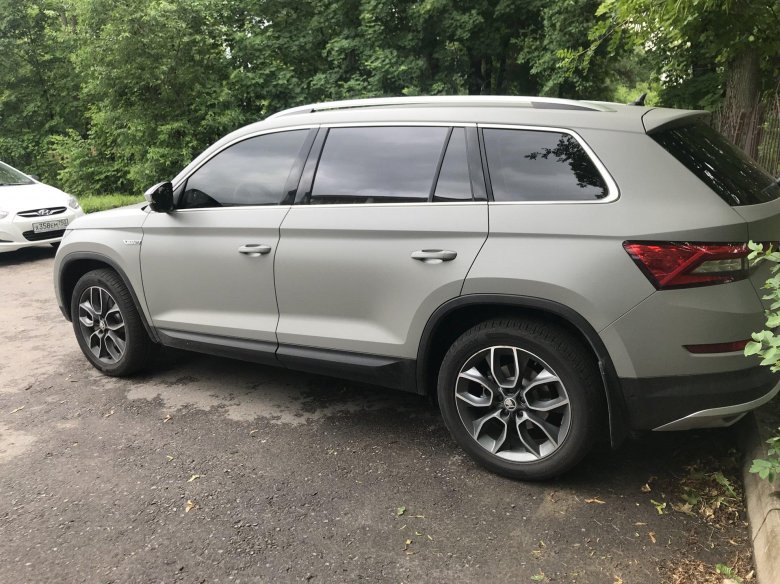 Skoda kodiaq steel grey