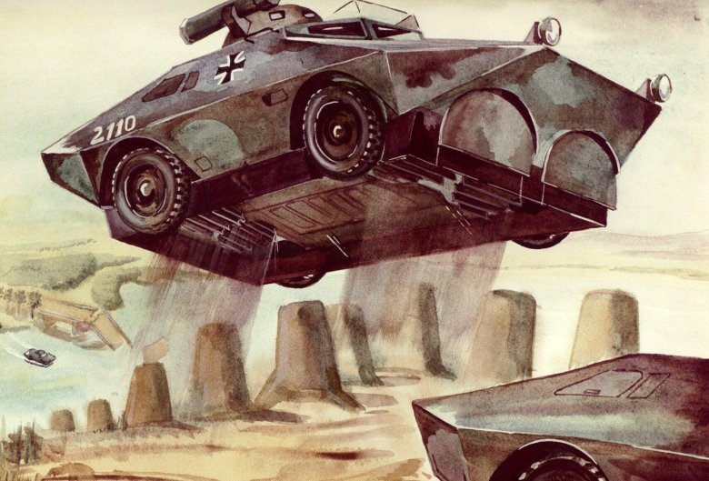 Броневик амфибия landmaster