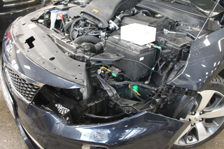 Снятие переднего бампера киа оптима 2017