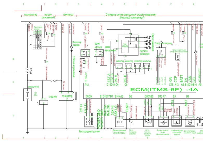 Схема электрооборудования gw deer g3