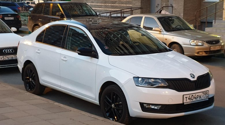 Шкода рапид блэк эдишн