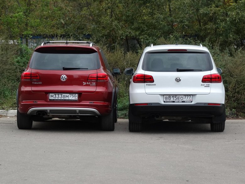 Tiguan 1 рестайлинг