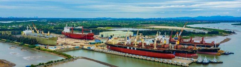 Судостроительные верфи китая