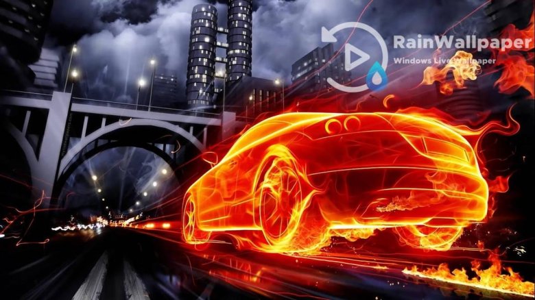 Огненная машина настоящий