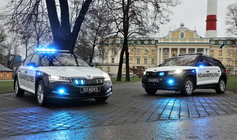 Skoda octavia rs police