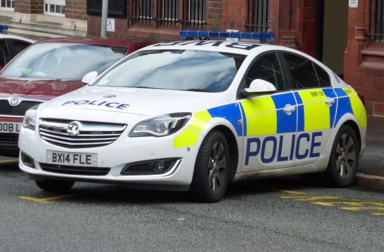 Opel insignia police