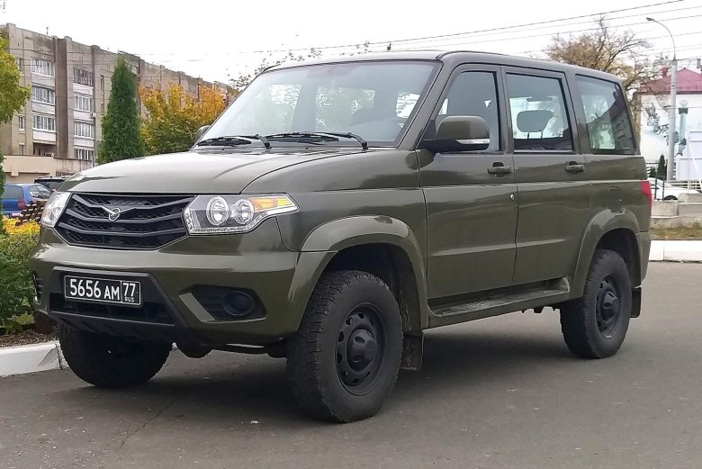 Уаз патриот военный
