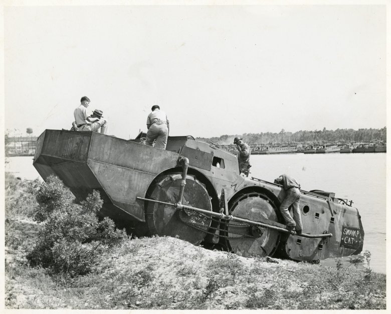 Танк амфибия 2 мировой