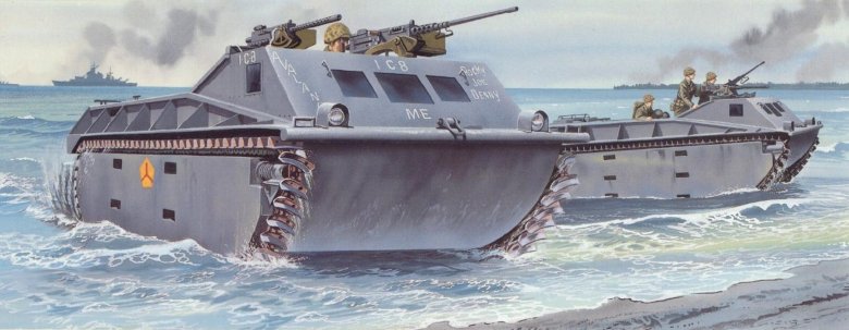 Десантный транспортер lvt